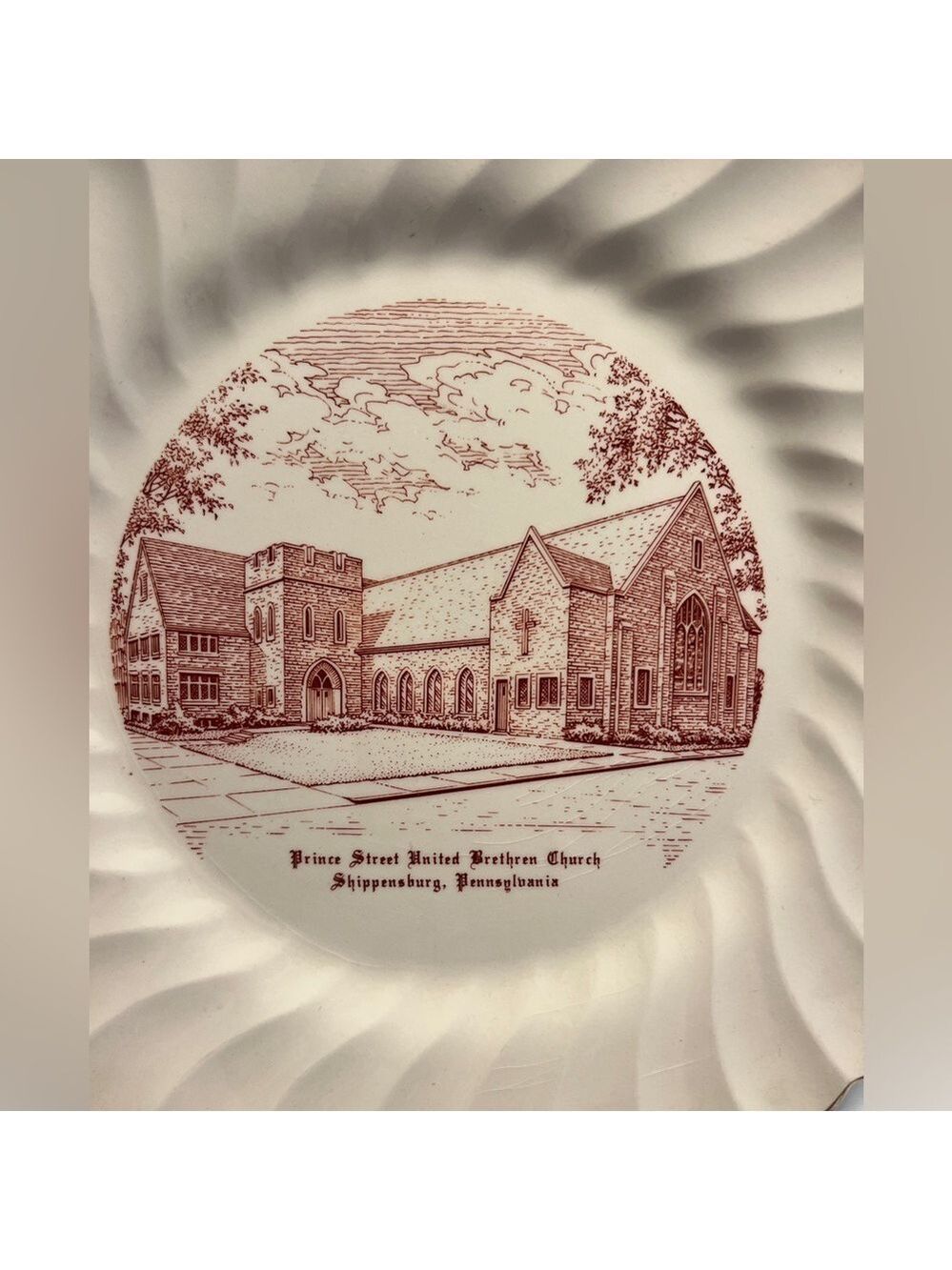 Commemorative Church Plate - Picture 2 of 4